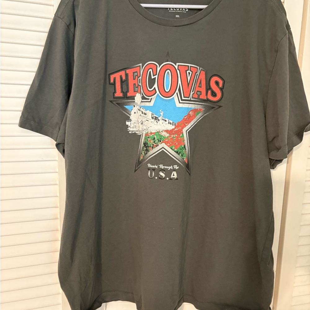 Tecovas Charcoal Western Graphic Tee